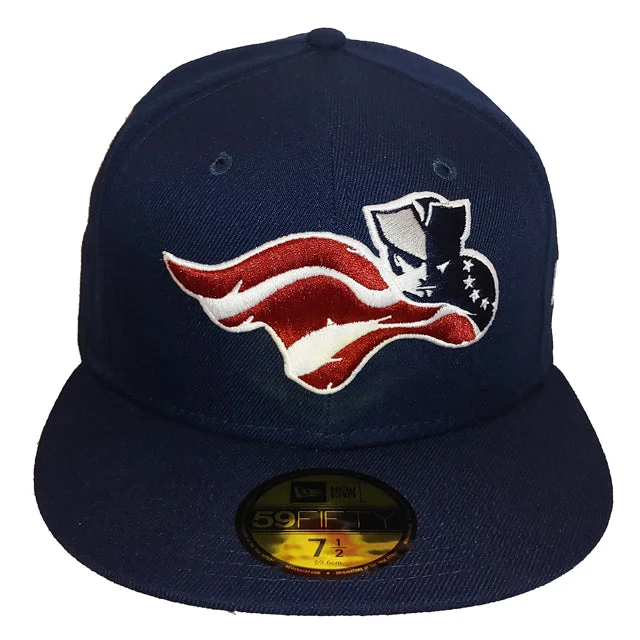 Men's hats classic white-Somerset Patriots 59FIFTY Authentic On-field Home Patriots Cap