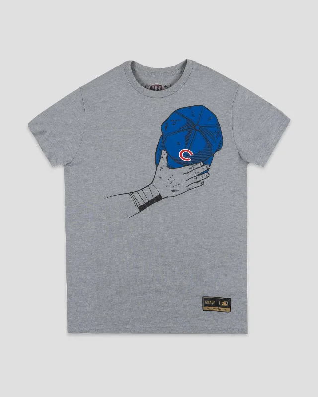 Men's T-shirts stylish navy-Anthem - Chicago Cubs