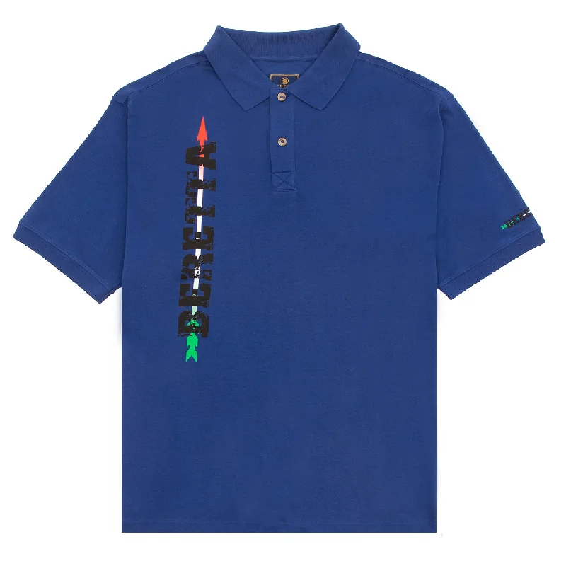 Men's polo shirts breathable black-Beretta Dardo Polo Shirt Beretta Blue