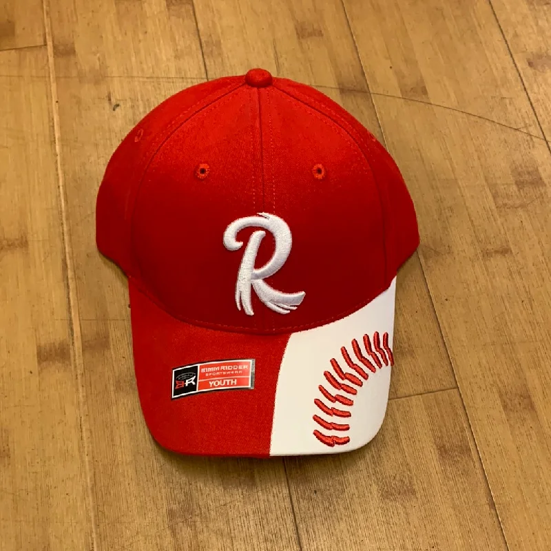 Men's hats warm brown-Bimmridder Jersey Youth Red/White Reading Fightin Phils Adjustable Cap