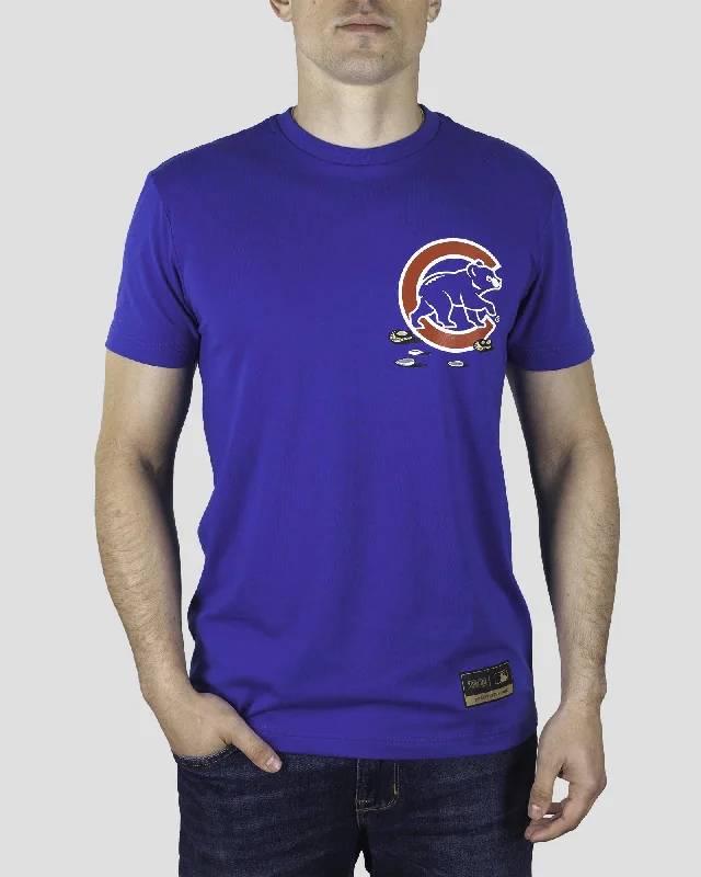 Men's T-shirts lightweight gray-Get Your Peanuts! - Chicago Cubs