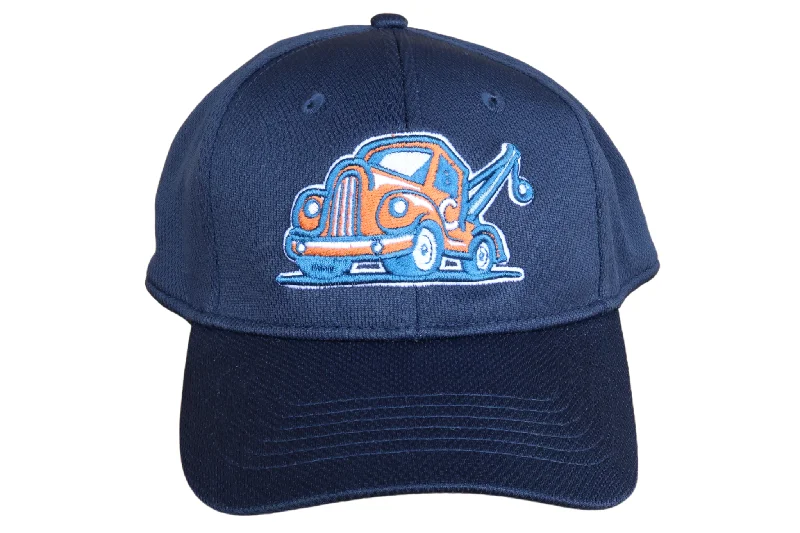 Men's hats trendy navy-Chattanooga Lookouts Youth Velcro Wreckers Cap