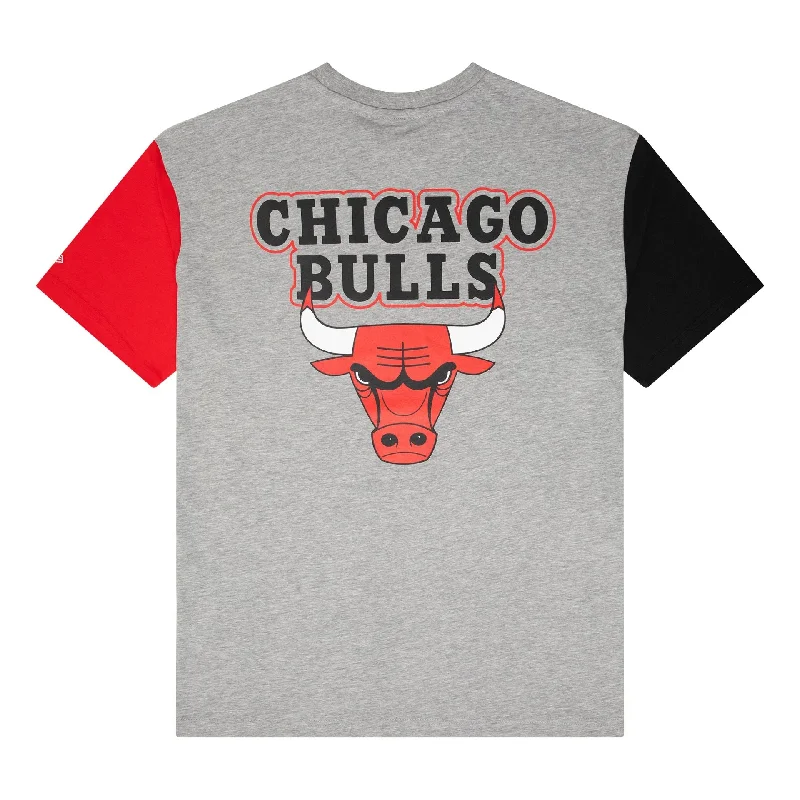 Men's T-shirts lightweight green-Chicago Bulls NBA Paris Games Grey T-Shirt