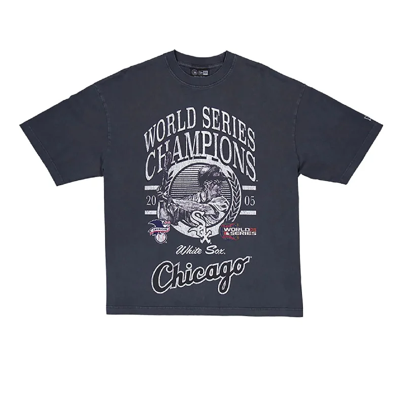 Men's T-shirts comfy black-Chicago White Sox Sport Classic Black T-Shirt