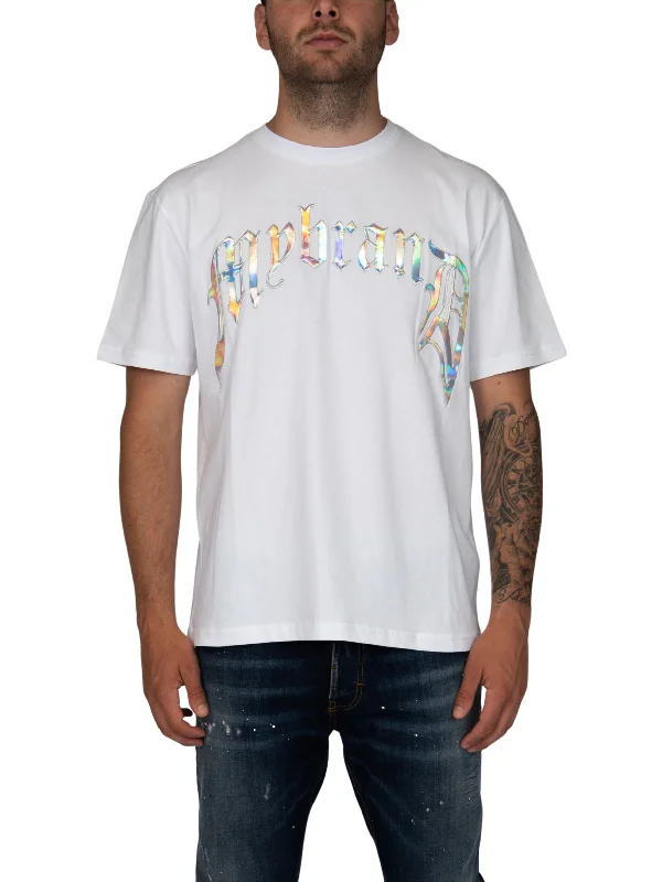 Men's T-shirts everyday green-Chrome print mybrand white | WHITE