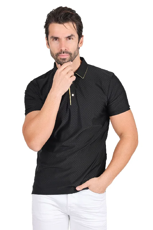 Men's polo shirts lightweight brown-Classy Gentlemen Polo Shirt