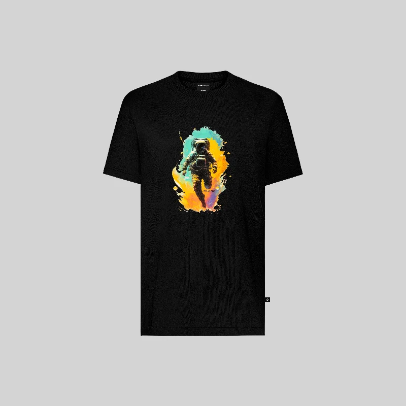 Men's T-shirts graphic black-COLLIN T-SHIRT MEN BLACK