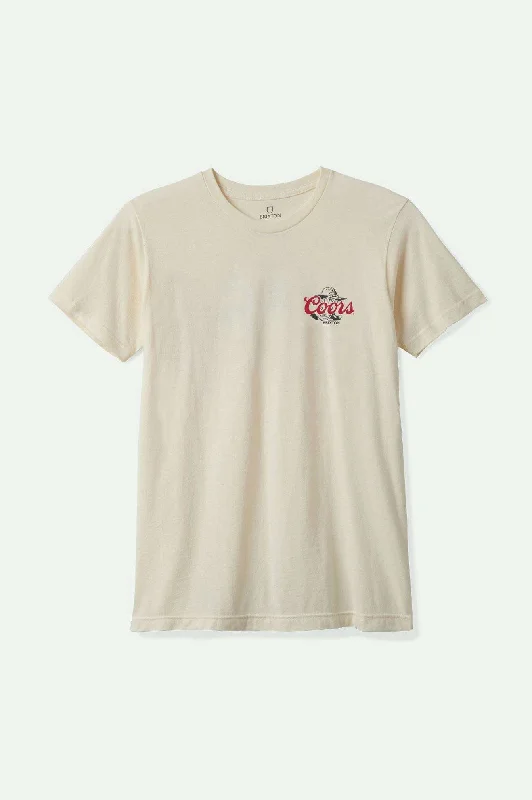 Men's T-shirts everyday black-Coors Wayne S/S Standard T-Shirt - Natural