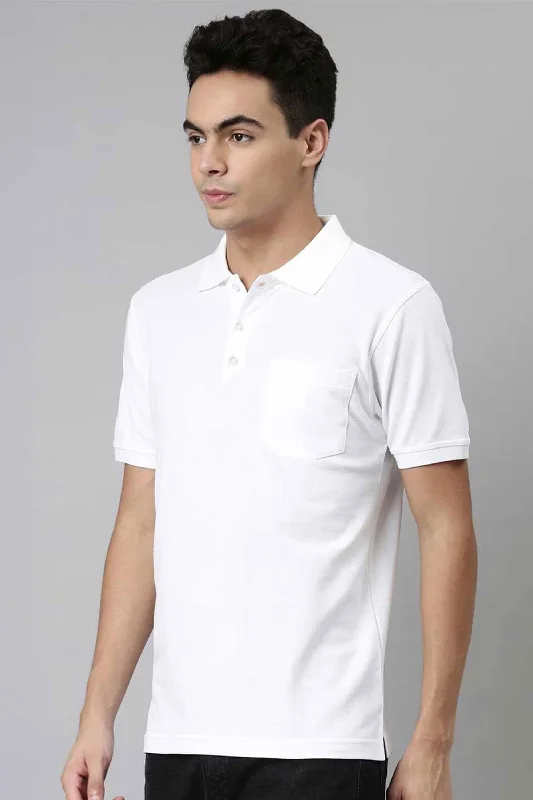 Men's polo shirts breathable white-Coventry Men's Short Sleeve Polo Shirt