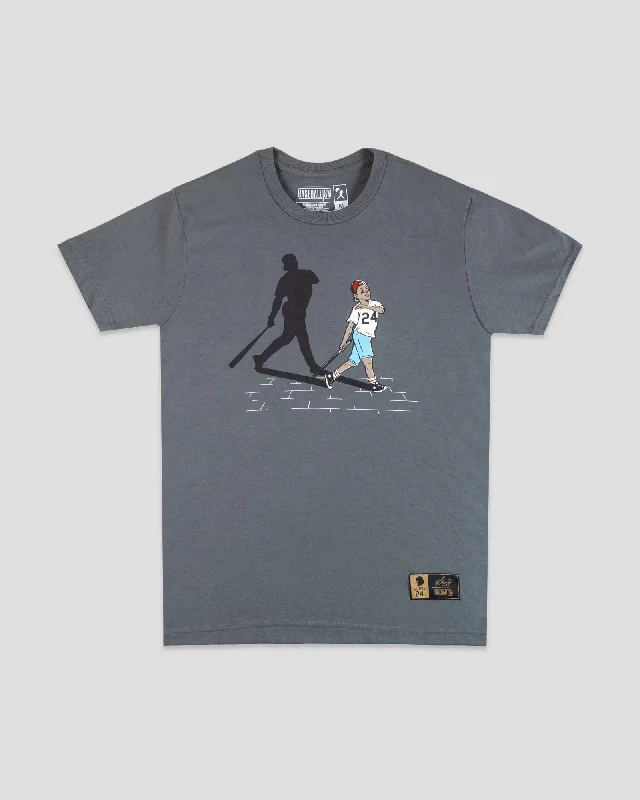 Men's T-shirts slim gray-Grew Up With Griffey - Ken Griffey Jr. Collection