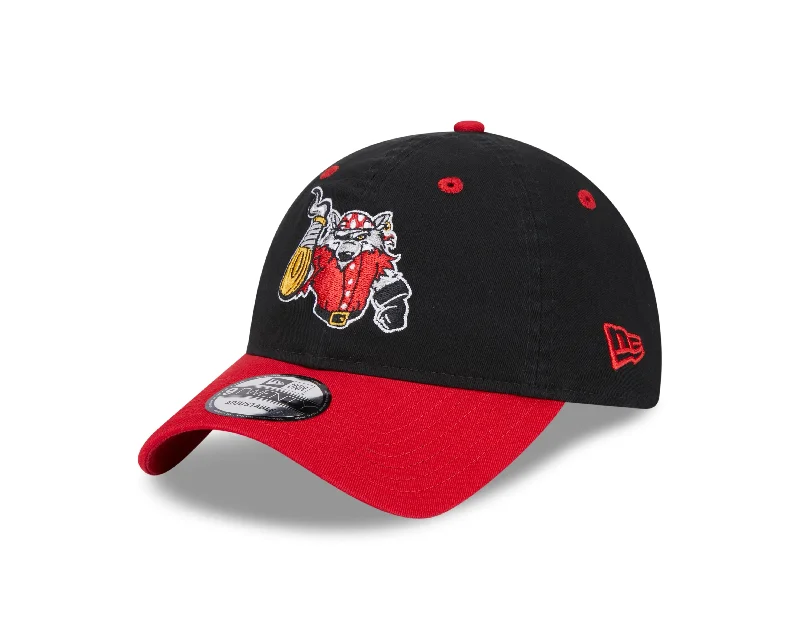 Men's hats classic white-Erie SeaWolves NEC Marvel DOD Black Youth Adjustable Cap