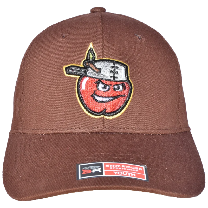 Men's hats breathable navy-Fort Wayne TinCaps Sunday Replica Youth Bimm Brown Cap