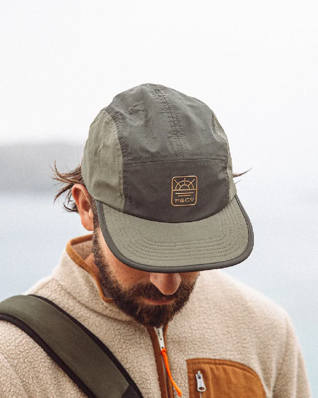 Men's hats breathable white-FTG Trail Cap - Olive