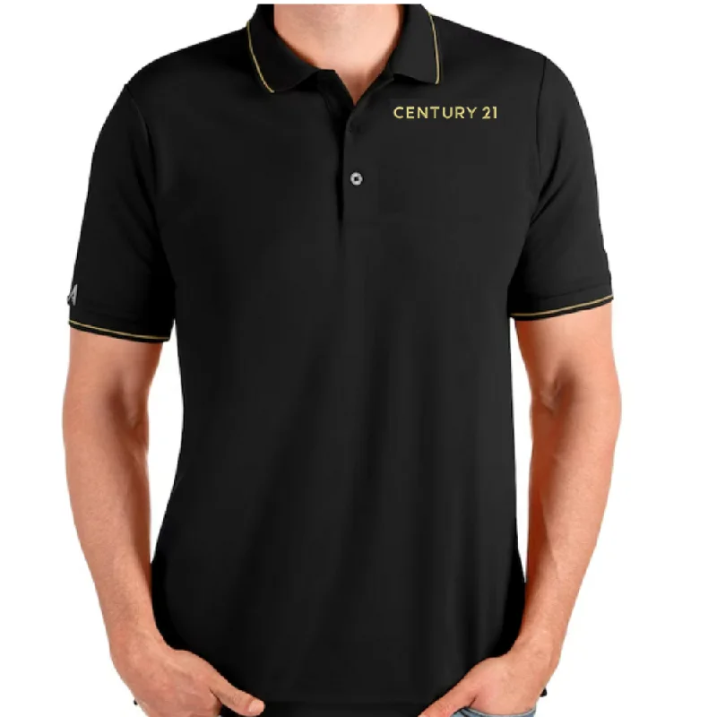 Men's polo shirts trendy black-Generation Mens Polo - Close Out