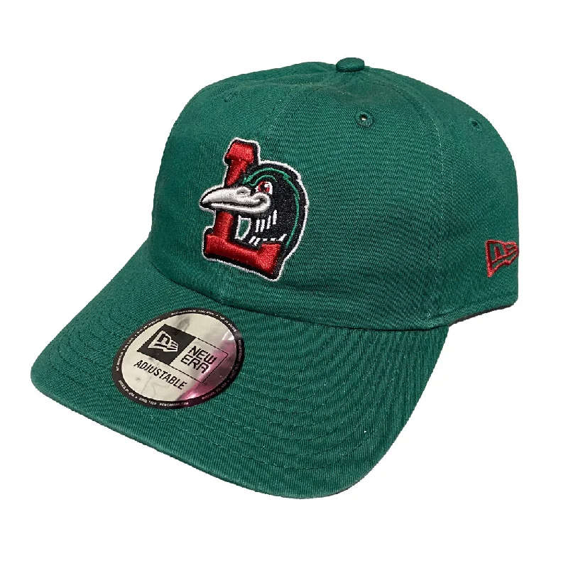 Men's hats everyday green-Great Lakes Loons New Era Alternate Green 9TWENTY Adjustable Cap - Youth