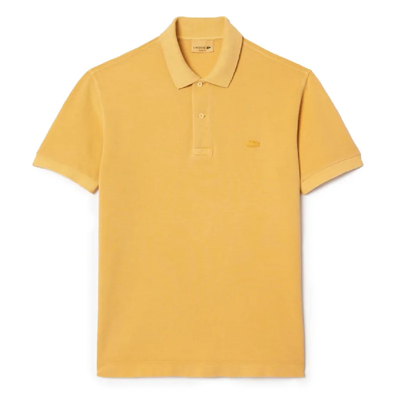 Men's polo shirts everyday gray-Lacoste Classic Fit Cotton Piqu‚àö¬© Polo Shirt Eco Golden Haze