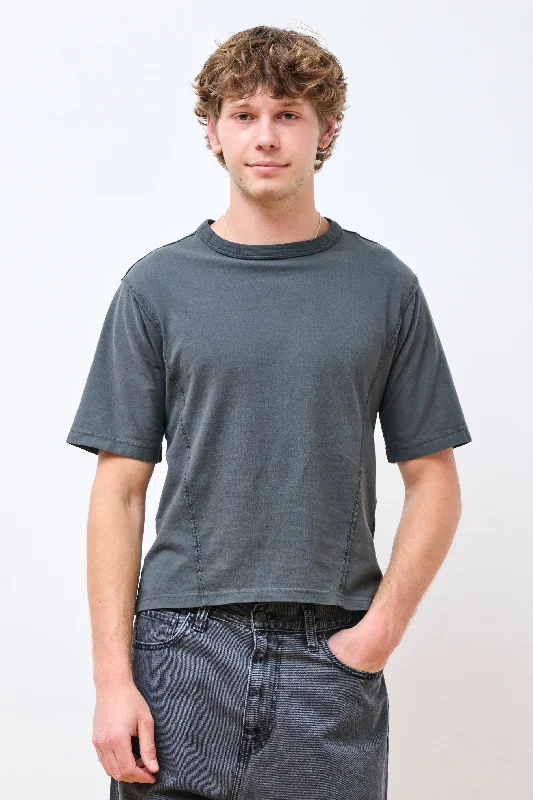 Men's T-shirts breathable navy-Lave T-Shirt Basalt Grey