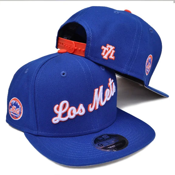 Men's hats cozy gray-Los Mets - New Era Snapback (Royal)