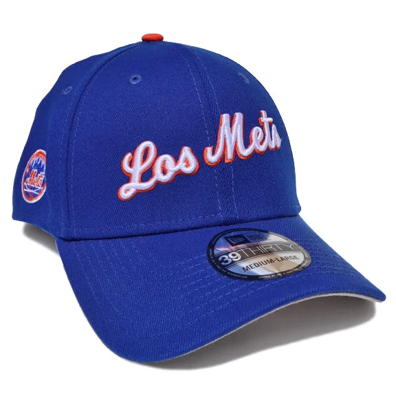 Men's hats classic tan-Los Mets - New Era Stretch Fit (Royal)