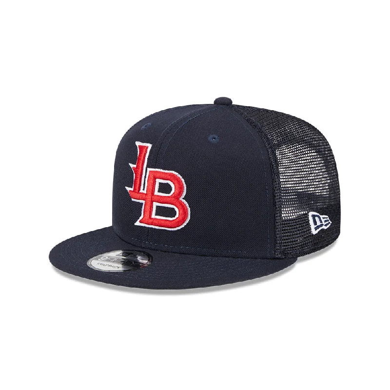 Men's hats trendy black-Louisville Bats Youth 950 Classic Trucker Cap