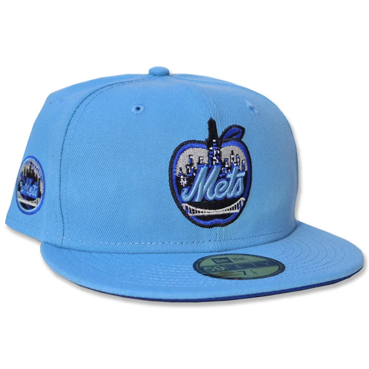 Men's hats warm wool-METS APPLE (Sky Blue) | New Era fitted