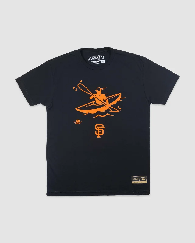 Men's T-shirts comfy brown-McCovey Cove - San Francisco Giants