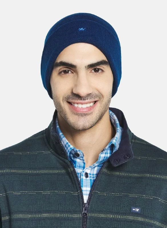 Men's hats everyday gray-Men Blue Cap