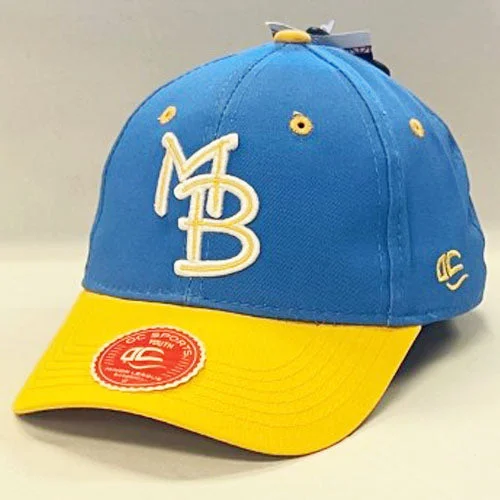 Men's hats classic tan-Myrtle Beach Pelicans Outdoor Cap Youth 2Tone Game Replica Cap