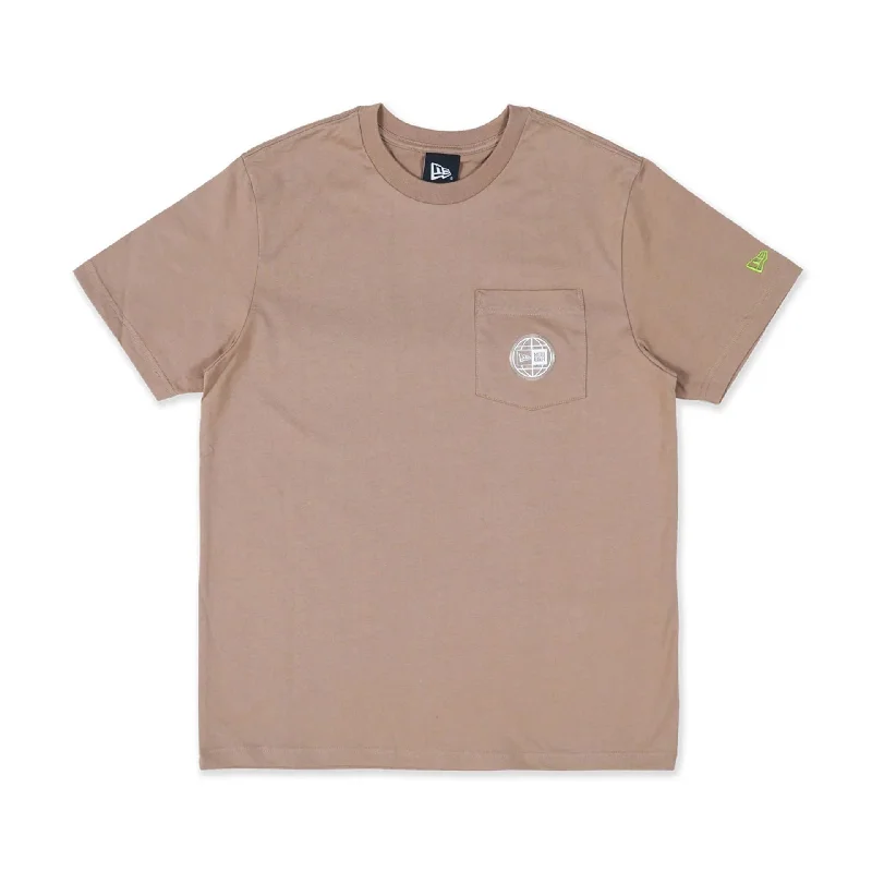 Men's T-shirts everyday green-New Era Earth Day Beige T-Shirt