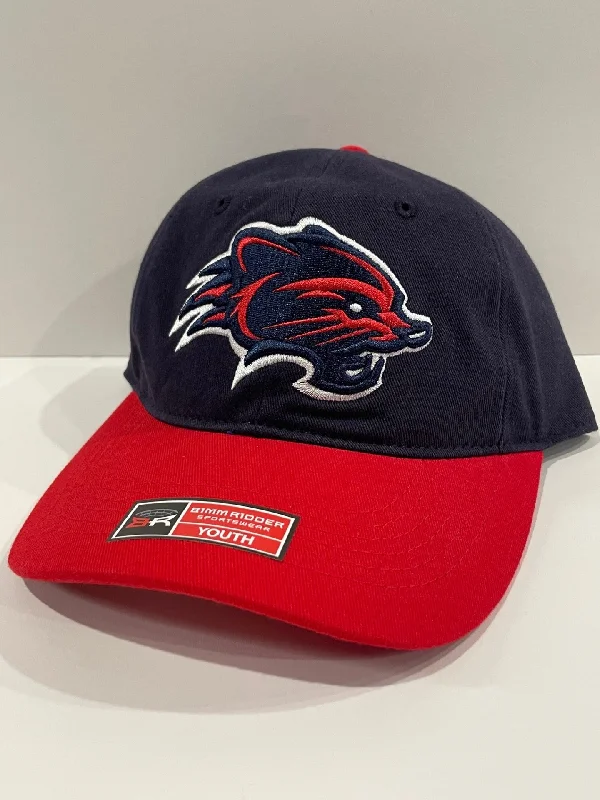 Men's hats everyday gray-New Hampshire Fisher Cats Youth Twill BP Cap