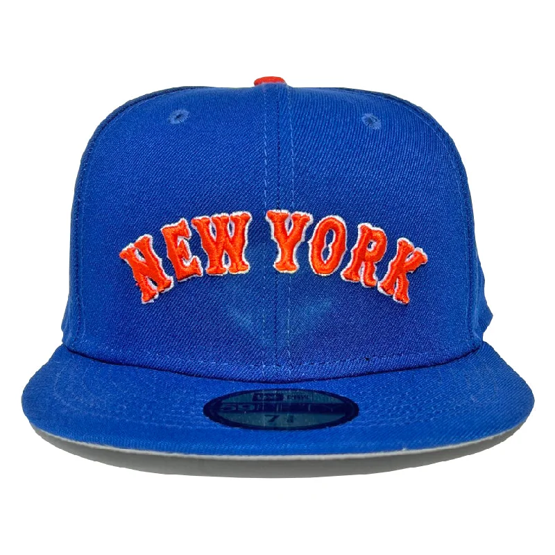 Men's hats everyday black-New York Mets Road Uni - New Era Fitted