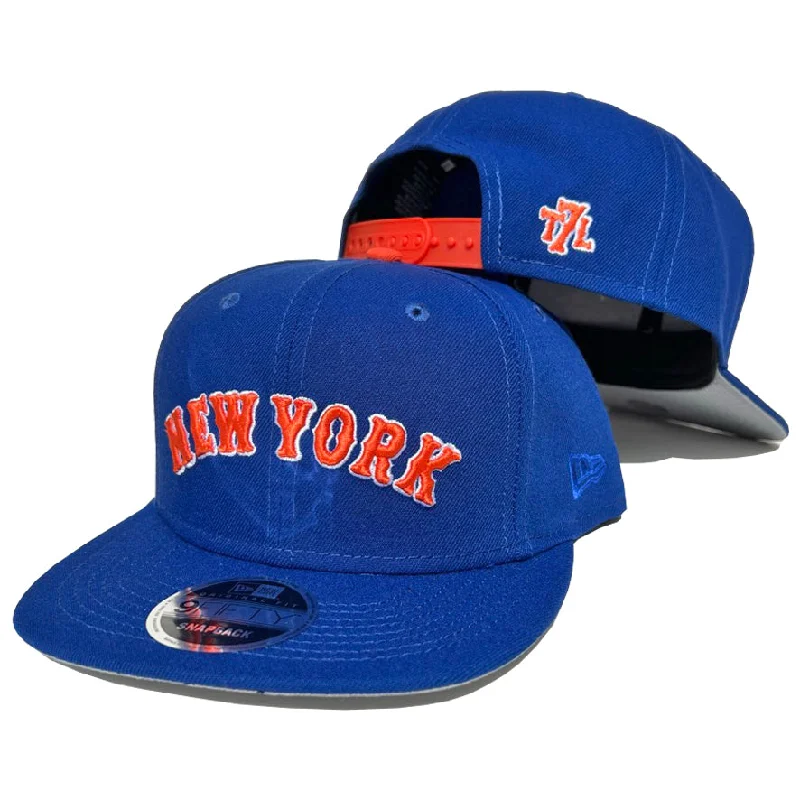 Men's hats lightweight navy-New York Mets Road Uni - New Era Snapback