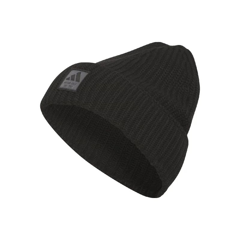 Men's hats cozy tan-Novel Beanie Black - AW23