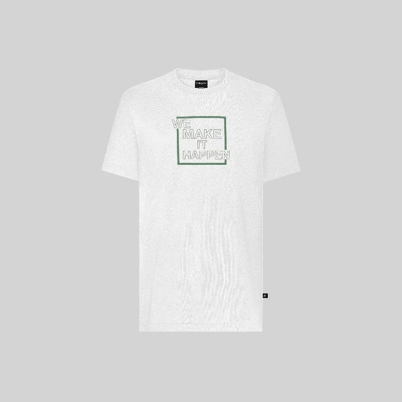 Men's T-shirts durable white-NUVOLARI T-SHIRT WHITE