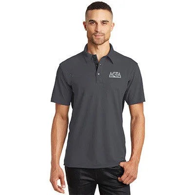 Men's polo shirts durable tan-OGIO Accelerator Polo