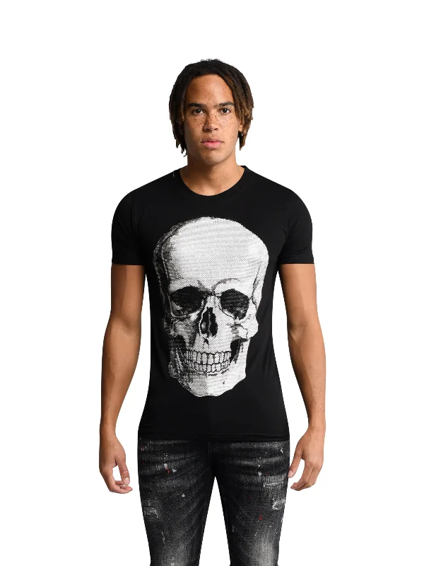 Men's T-shirts graphic black-Original Skull T-Shirt | BLACK