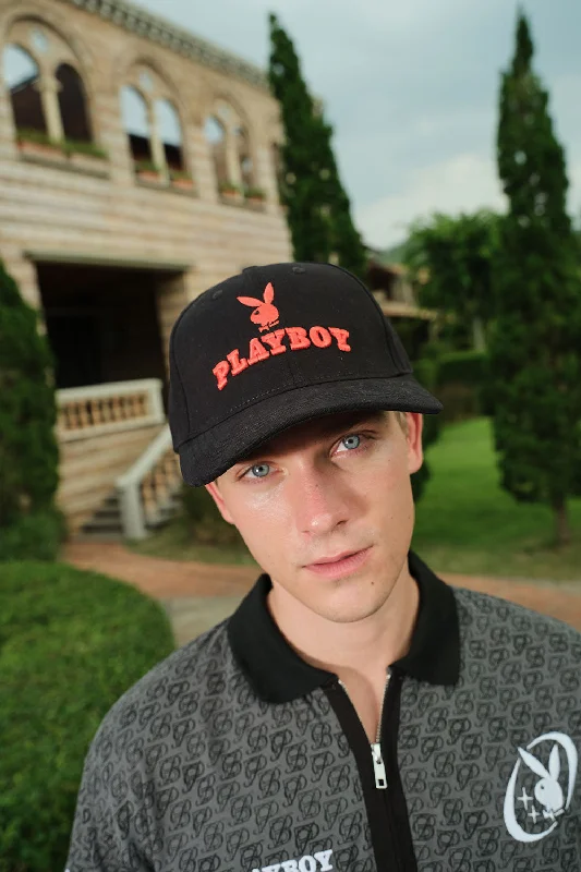 Men's hats breathable navy-Playboy Cap