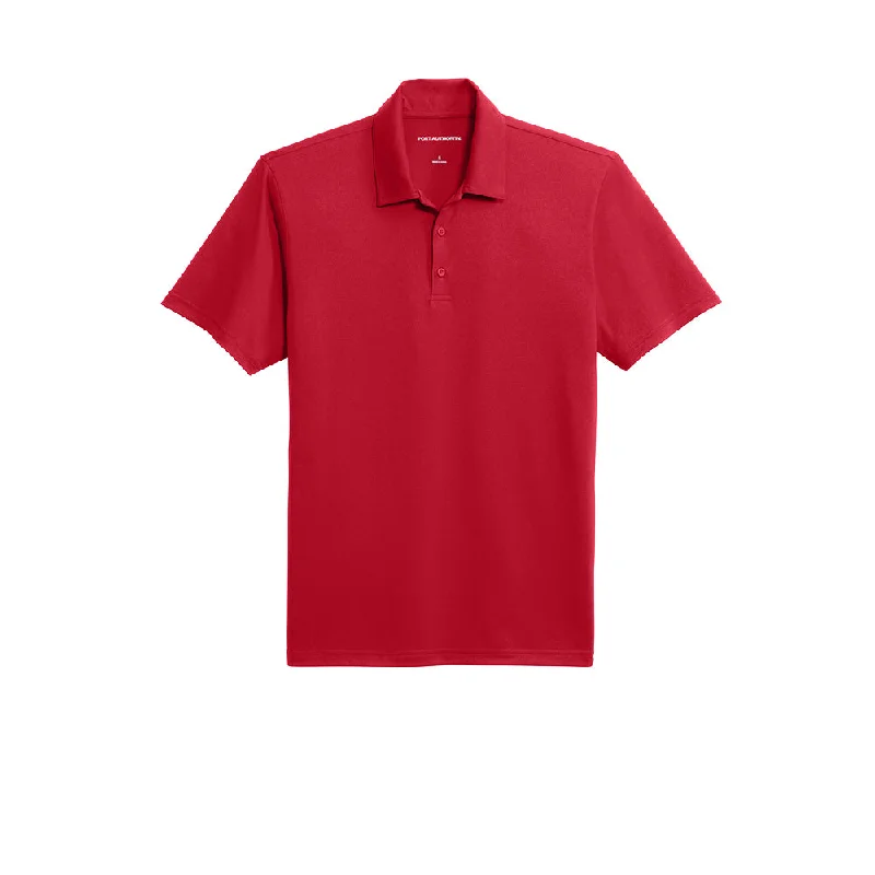 Men's polo shirts everyday navy-#Port Authority Performance Staff Polo