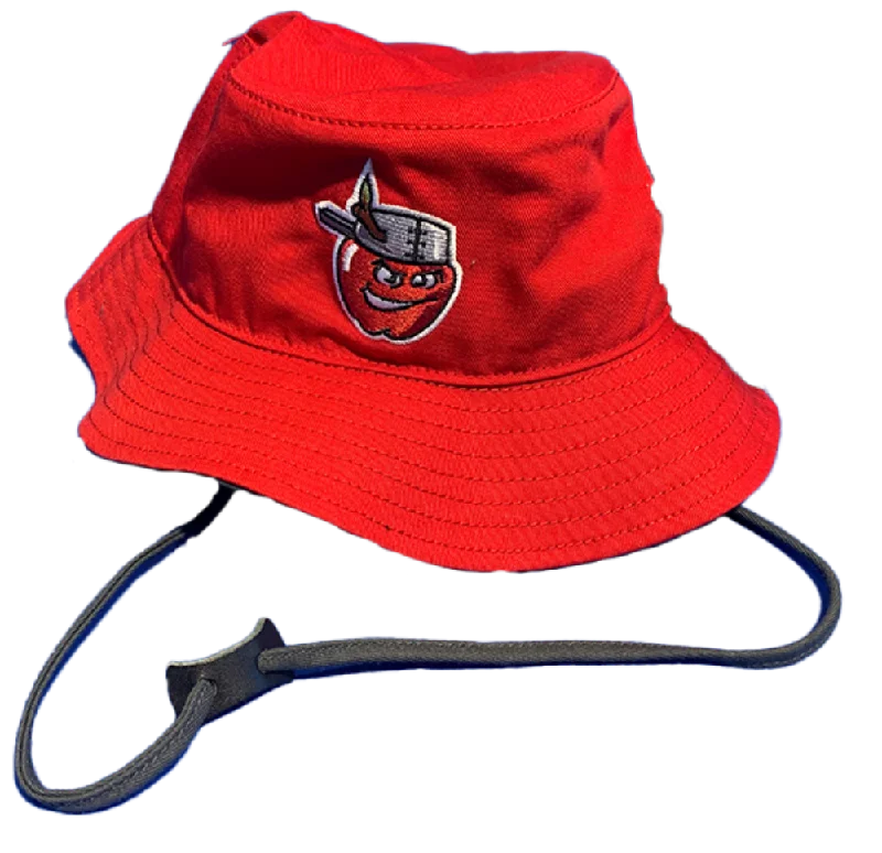 Men's hats everyday gray-Fort Wayne TinCaps Red Kirby Bucket Youth