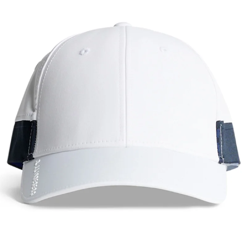 Men's hats stylish gray-Reveal Tech Stretch Cap White - AW24