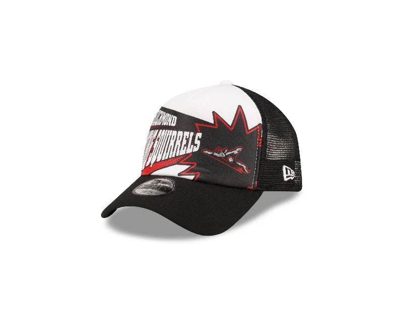 Men's hats everyday brown-Richmond Flying Squirrels New Era Youth A-Frame Cap