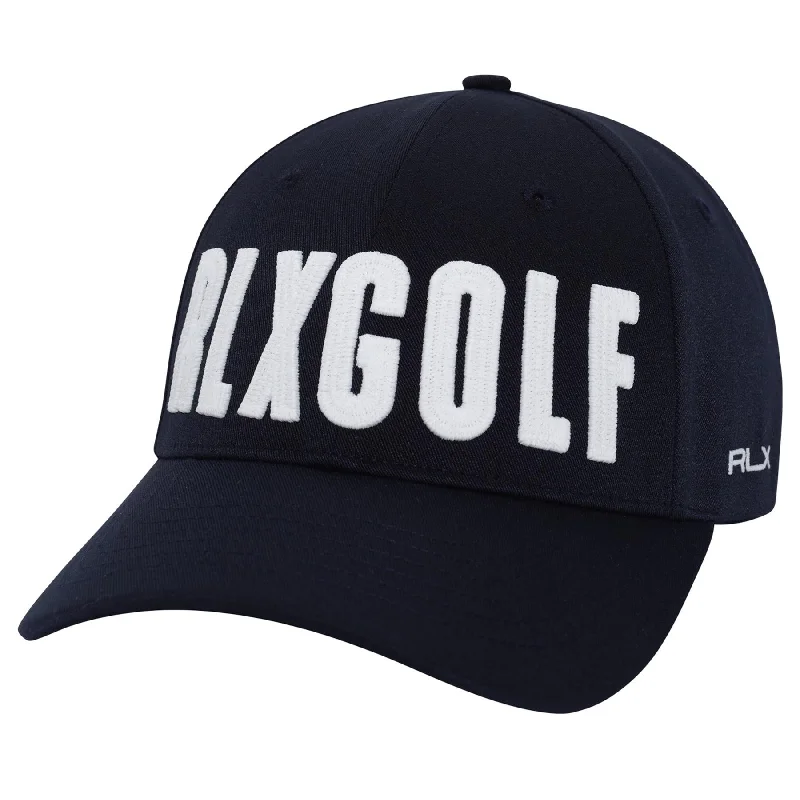 Men's hats warm navy-RLX Golf Logo Cap French Navy - 2024