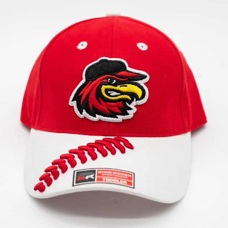 Men's hats everyday black-Rochester Red Wings Youth Stitches Cap