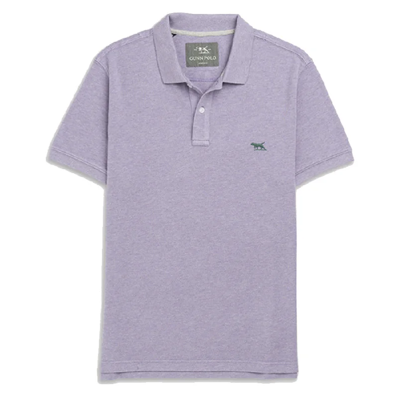 Men's polo shirts breathable gray-Rodd & Gunn The Gunn Polo Shirt Lilac