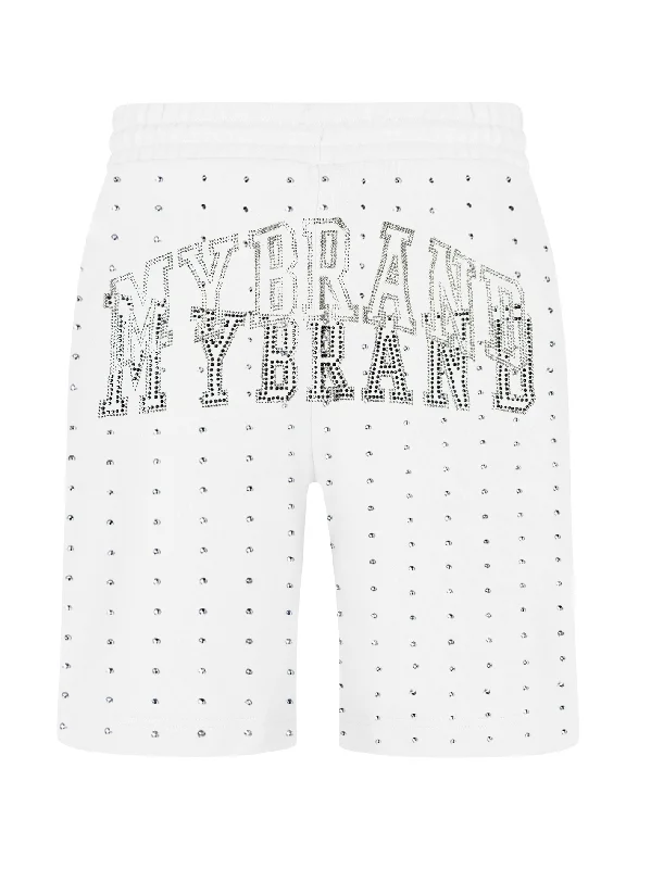 Men's T-shirts lightweight white-SHINE CAPSULE SHORTS | WHITE