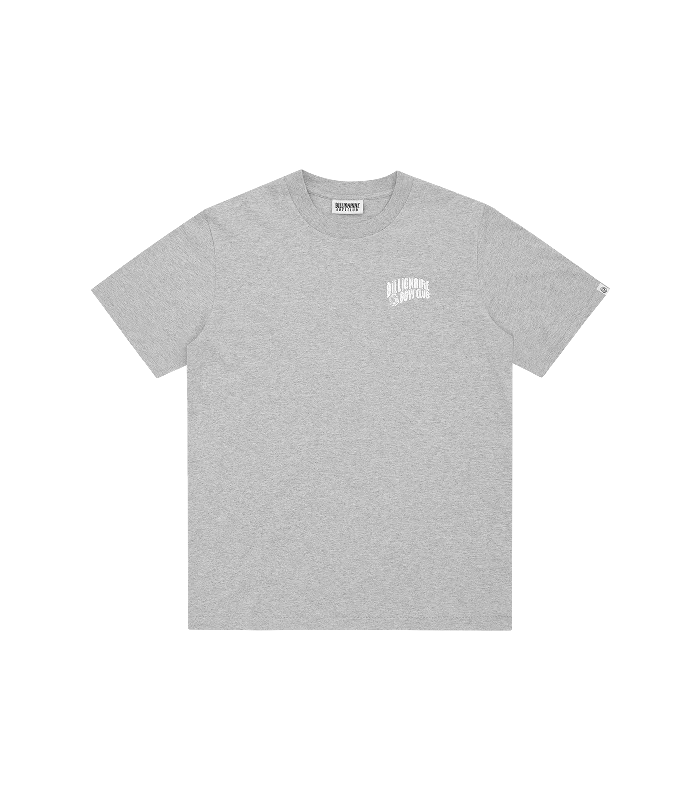 Men's T-shirts graphic navy-SMALL ARCH LOGO T-SHIRT - HEATHER GREY