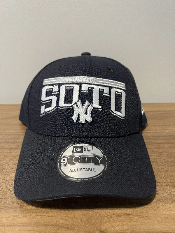 Men's hats casual gray-Somerset Patriots New Era 9forty Juan Soto Player Cap