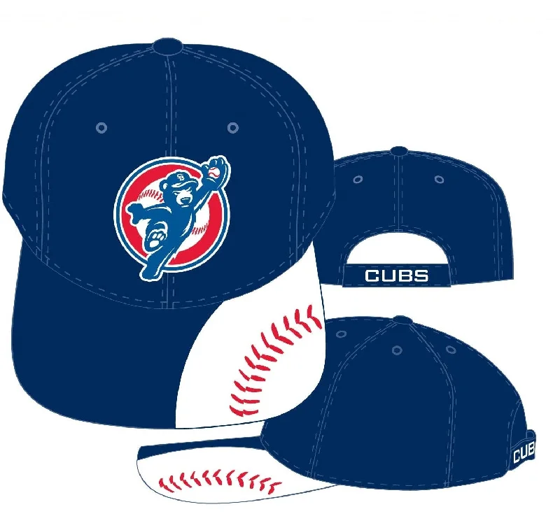 Men's hats cozy navy-South Bend Cubs Youth Stitches Cap