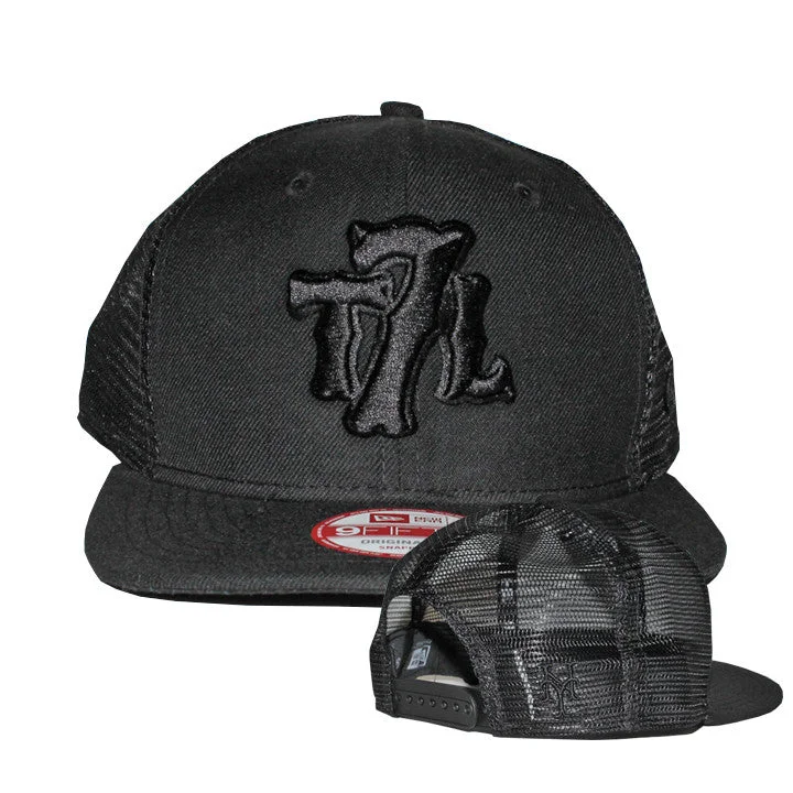 Men's hats casual brown-T7L "BLACKOUT" NEW ERA SNAPBACK