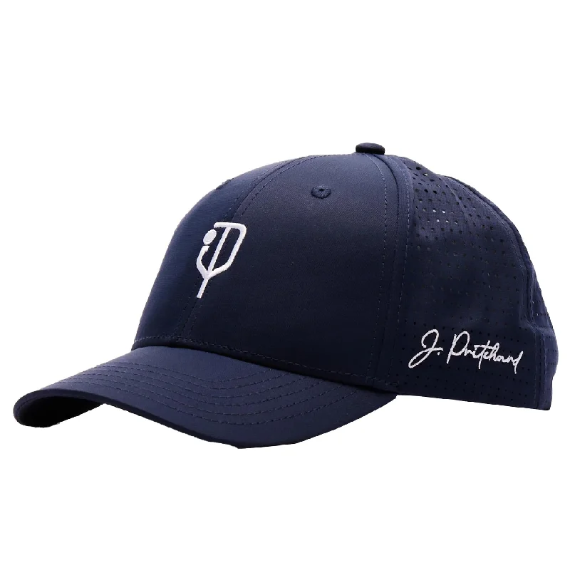 Men's hats durable navy-The Courtside Performance Cap Bainbridge Blue - 2024